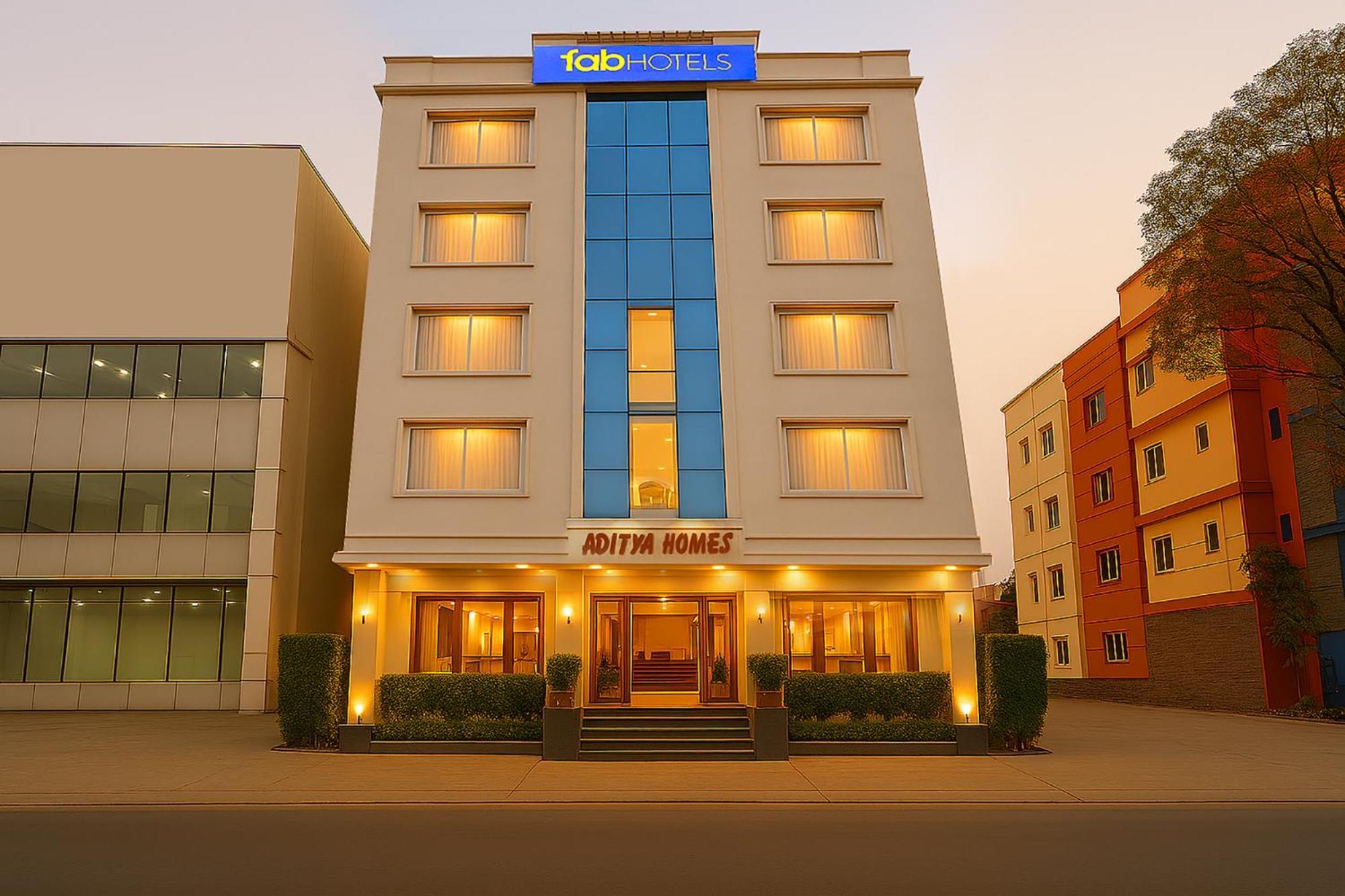 Fabhotel Aditya Homes - Nr Isb, Gachibowli Hyderabad Exteriör bild